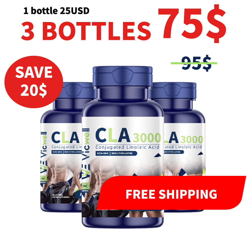 Vicwell CLA 3000 Supplement Softgels