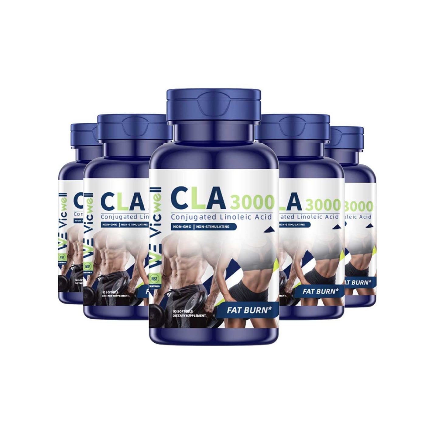 Vicwell CLA 3000 Supplement Softgels