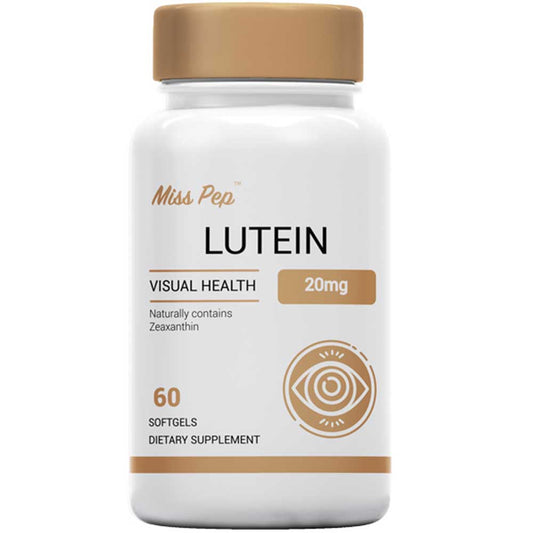 Miss Pep Lutein 20mg Softgel with Zeaxanthin for Visual Health