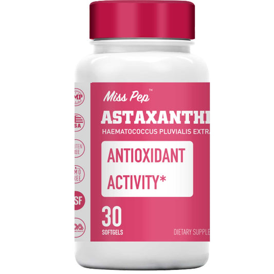 Miss Pep Astaxanthin 30 Softgels with Vitamin E and Vitamin C