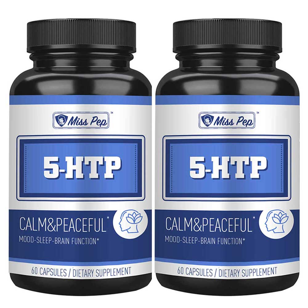 Misspep 5-HTP Veg Capsule Supplement