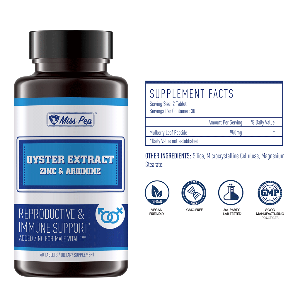 Men's Health Combo Including Zinc Plus Oyster/Amino Acid Complex/Vitamin C